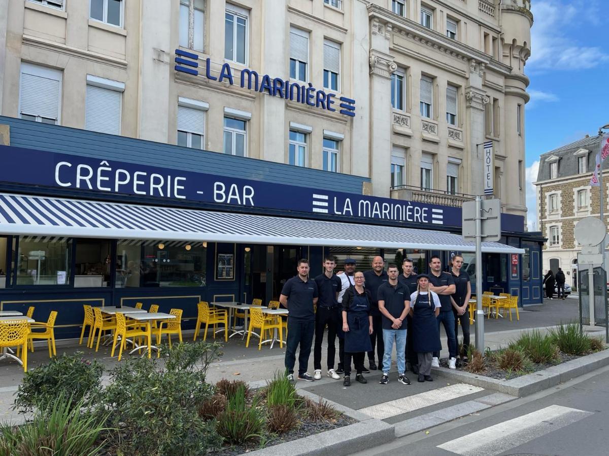 La Mariniere Hotel Restaurant Saint-Malo Bagian luar foto