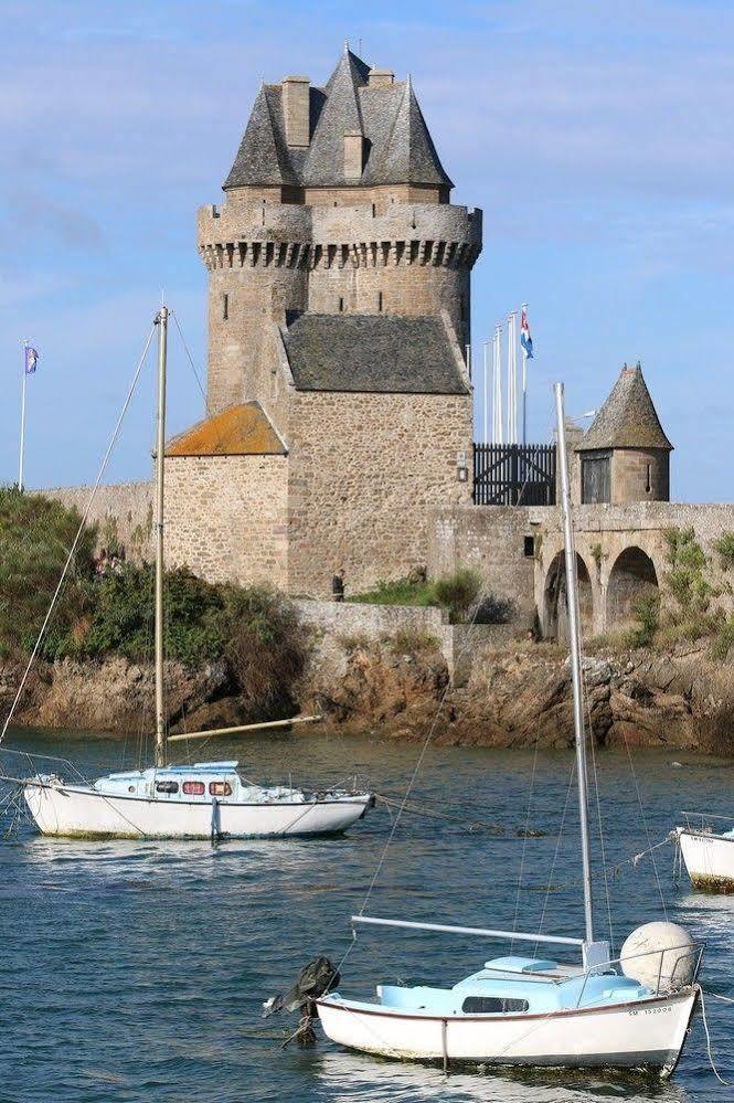 La Mariniere Hotel Restaurant Saint-Malo Bagian luar foto