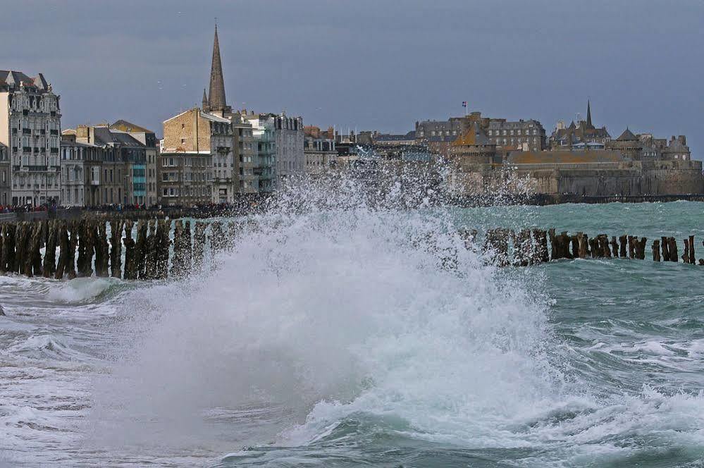 La Mariniere Hotel Restaurant Saint-Malo Bagian luar foto
